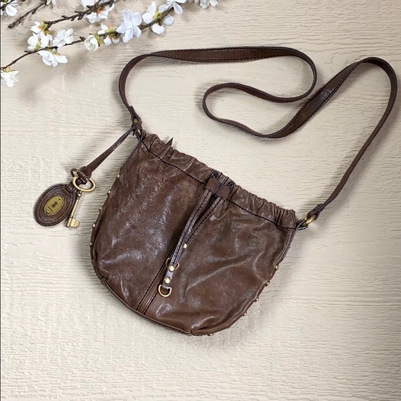 Fossil Handbags - Fossil Long alive Vintage Crossbody Leather Bag
